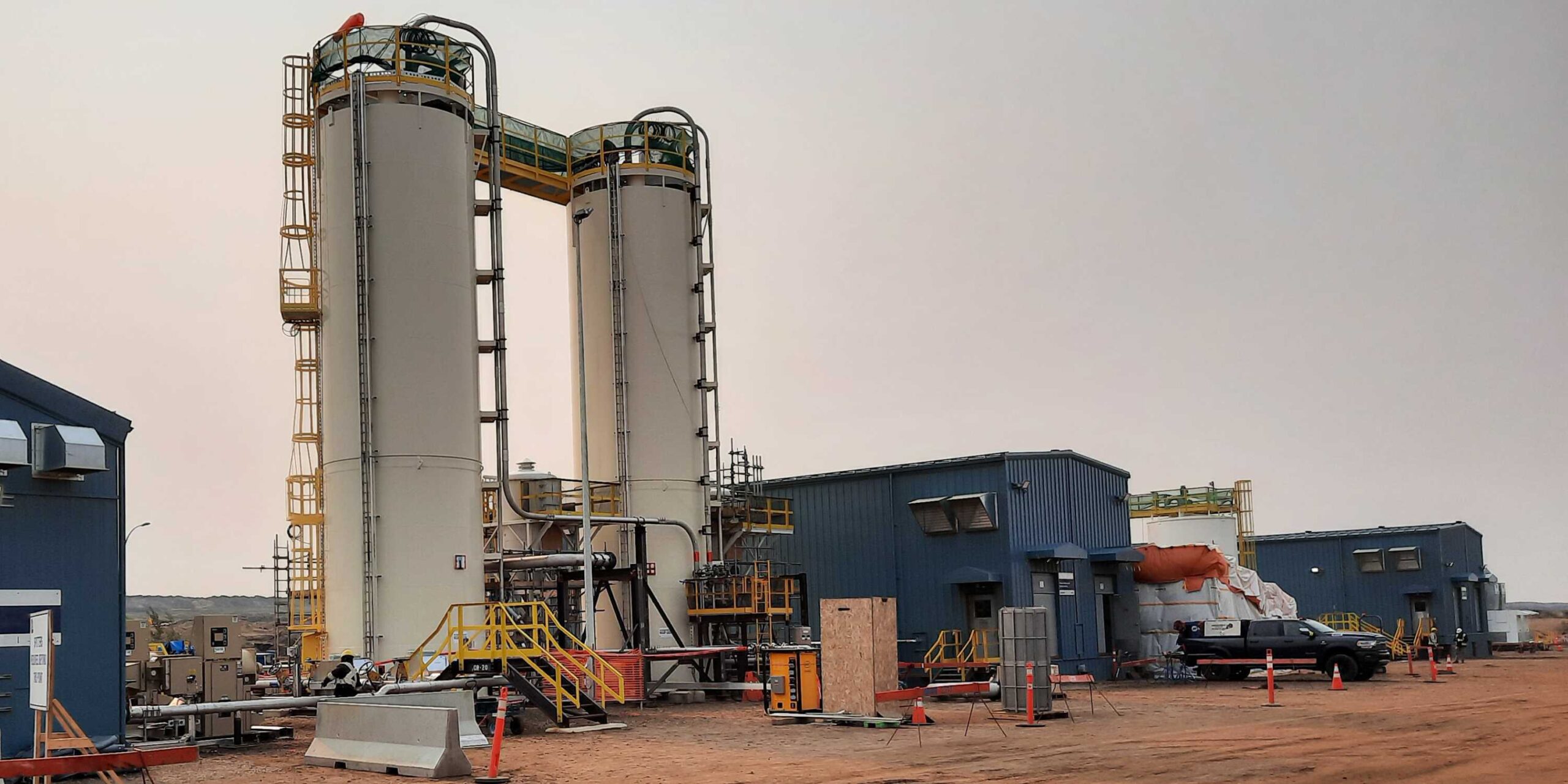 8.5 T/hr Polymer Hydration Plant for Tailings Mitigation
